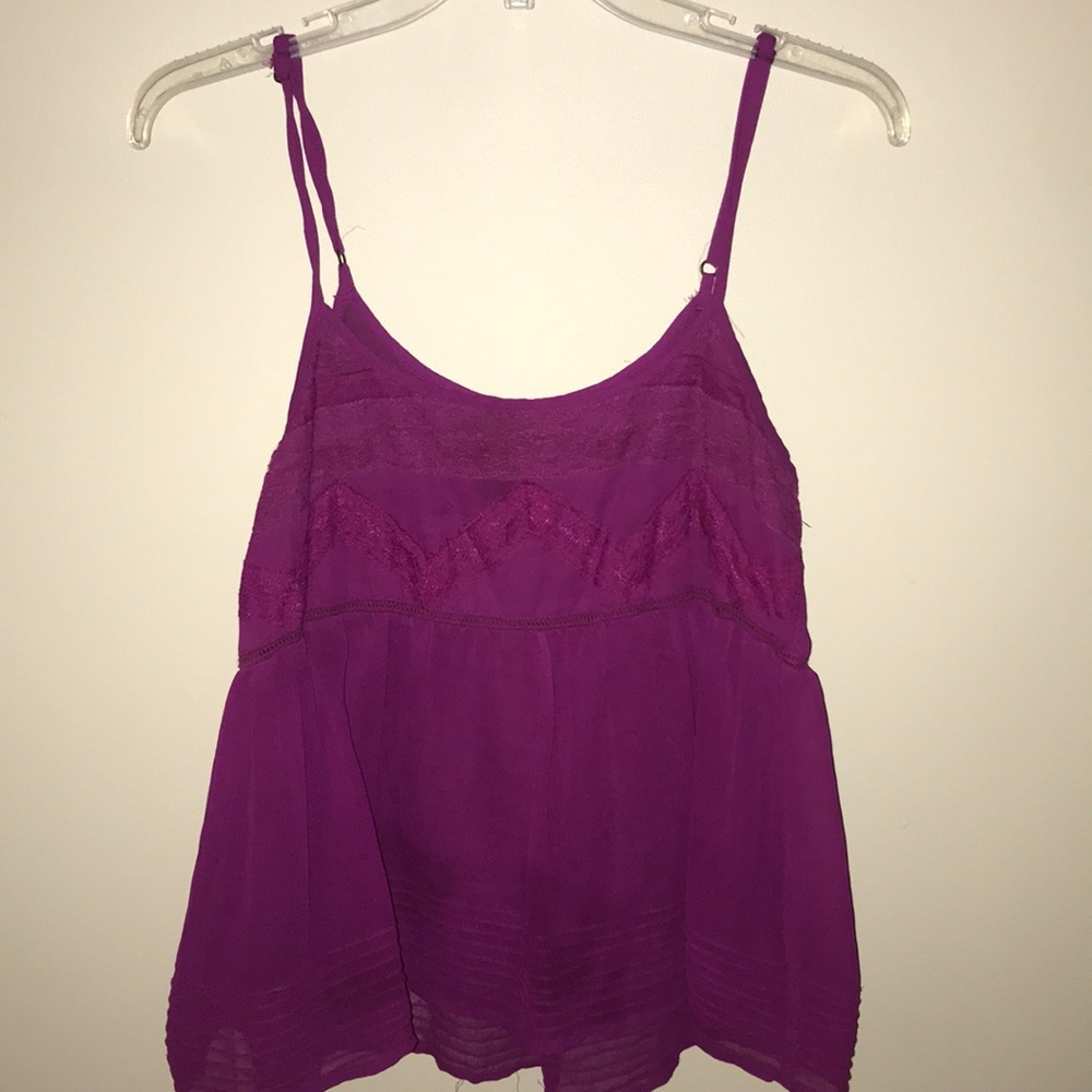Fuchsia blouse